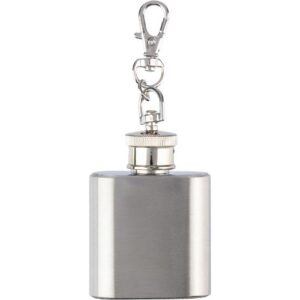 Stainless steel hip flask Julia 1096713