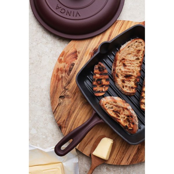 VINGA Monte enamelled grill pan 21662