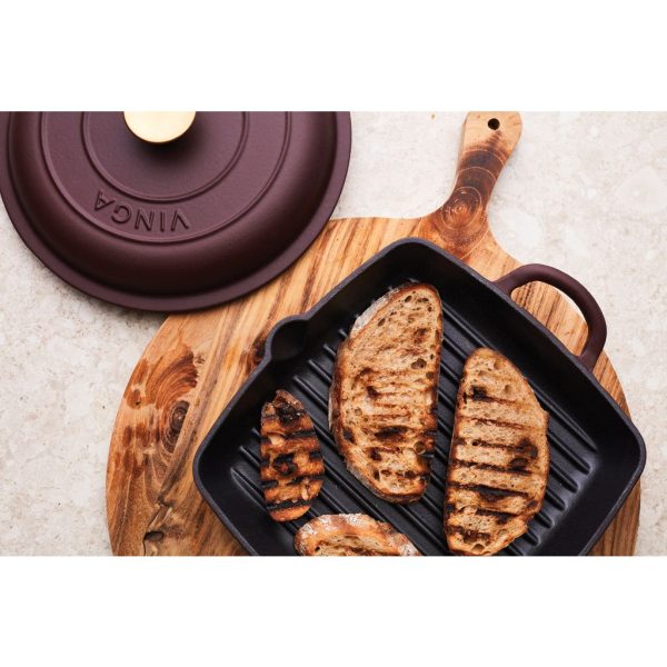 VINGA Monte enamelled grill pan 21662