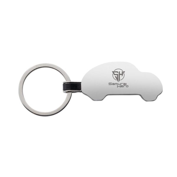 RCS recycled zinc alloy car keyring P191.6102