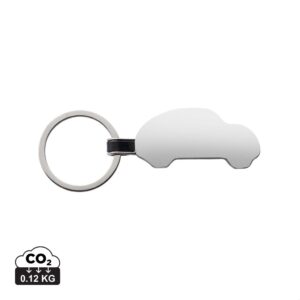 RCS recycled zinc alloy car keyring P191.6102