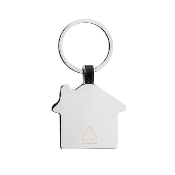 RCS recycled zinc alloy house keyring P191.6202