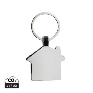 RCS recycled zinc alloy house keyring P191.6202