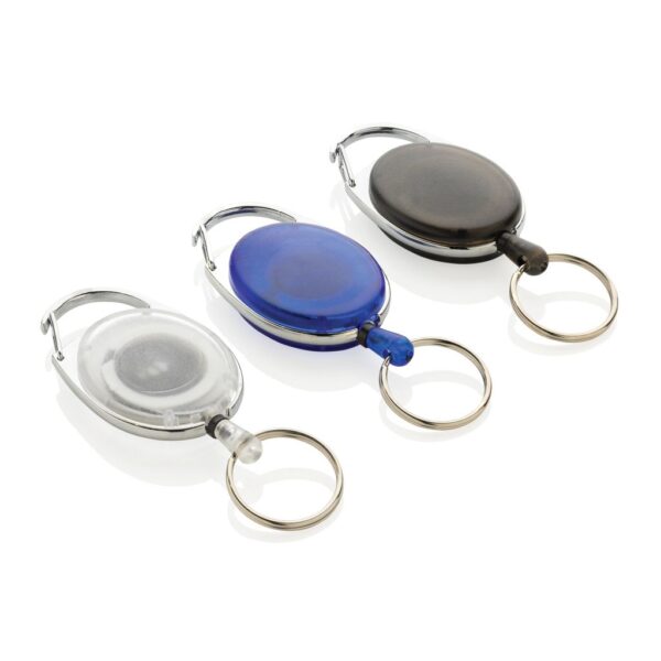 RCS recycled ABS roller clip keychain P191.6501