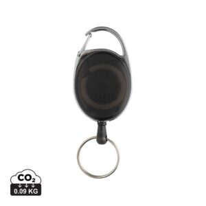 RCS recycled ABS roller clip keychain P191.6501