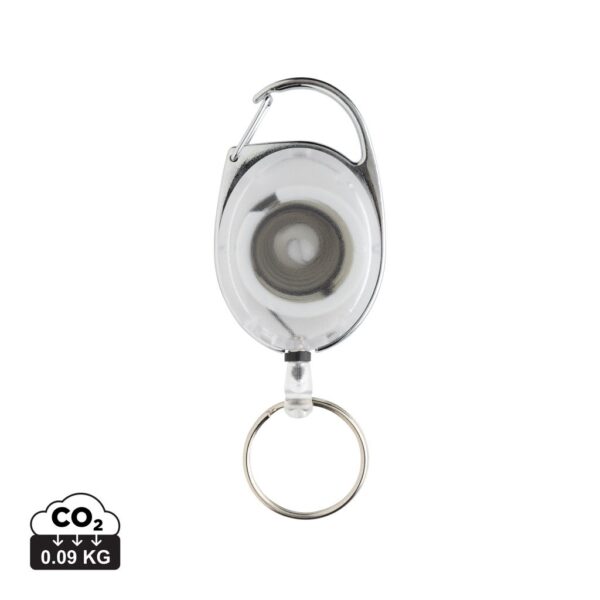 RCS recycled ABS roller clip keychain P191.6503