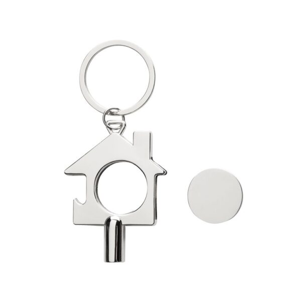 RCS recycled zinc alloy 3 in 1 keychain P191.7102