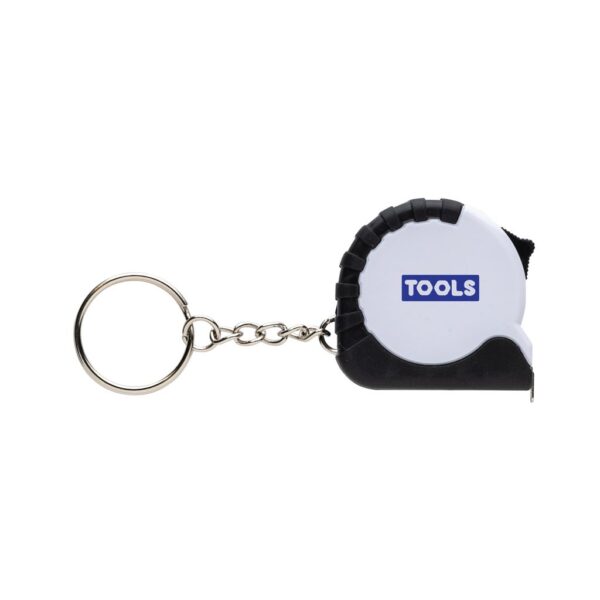 MeasureMate RCS reycled ABS 1 meter tape keychain P191.7303