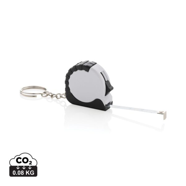 MeasureMate RCS reycled ABS 1 meter tape keychain P191.7303