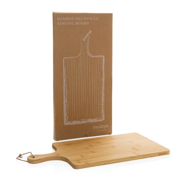 Ukiyo bamboo rectangle serving board P261.039