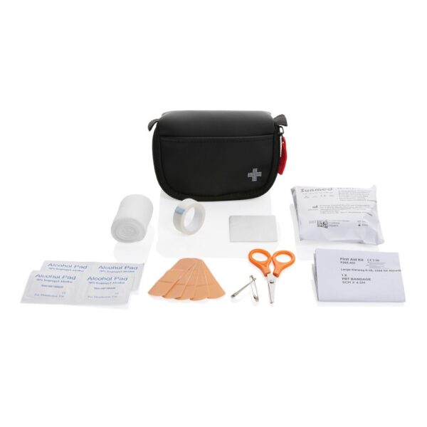 RCS recycled nubuck PU pouch first aid set mailable P265.401