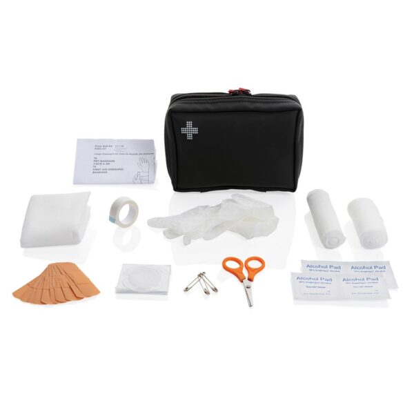 RCS recycled nubuck PU pouch  first aid set P265.411