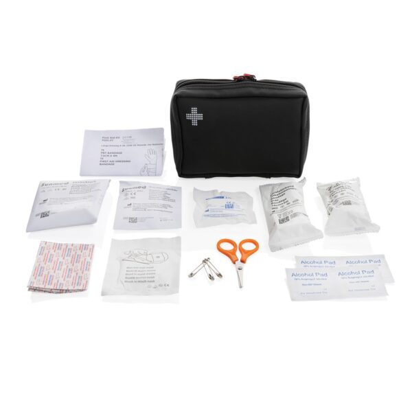 RCS recycled nubuck PU pouch  first aid set P265.411