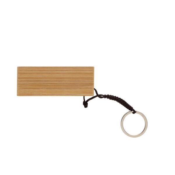 Standkey bamboo keychain phone stand P301.3809