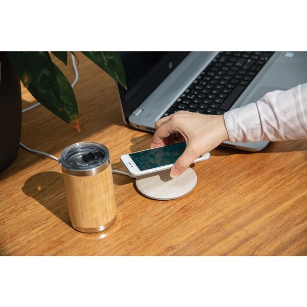 5W Wheat straw wireless charger P308.729