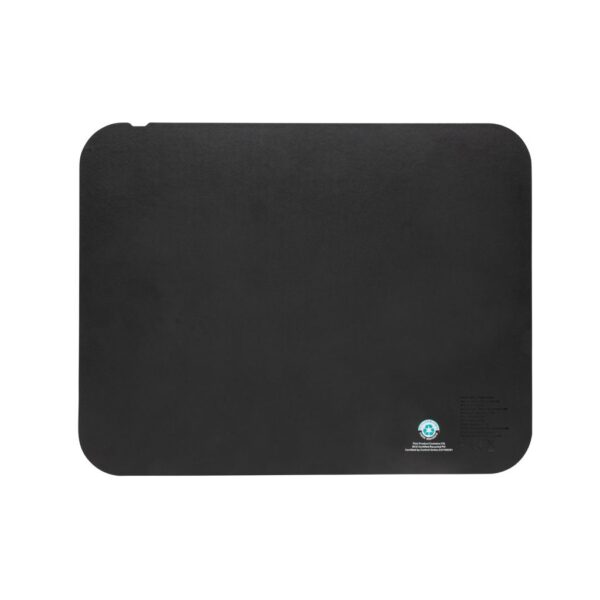 Swiss peak RCS recycled PU 15W 3 in 1 charging mousepad P309.0301