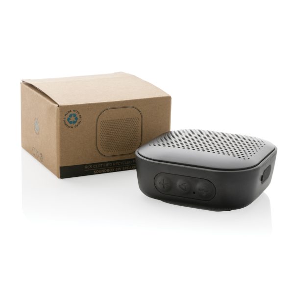 RCS recycled plastic Soundbox 3W speaker P329.971