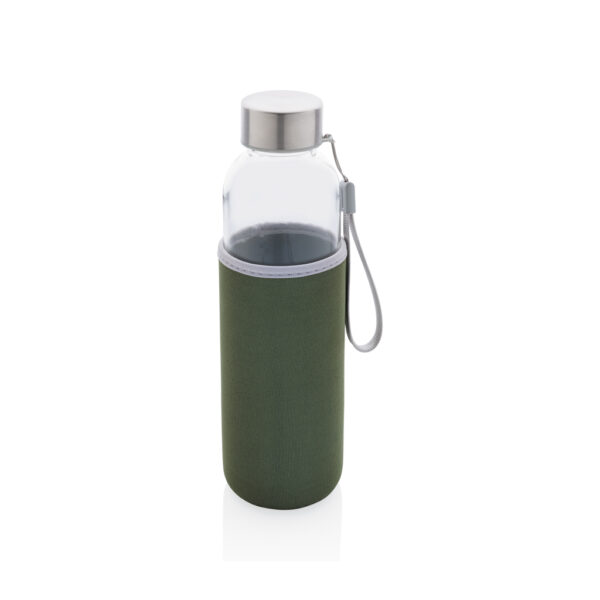 Glass bottle with neoprene sleeve P433.437