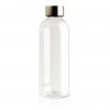 Leakproof water bottle with metallic lid P433.440