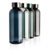 Leakproof water bottle with metallic lid P433.440