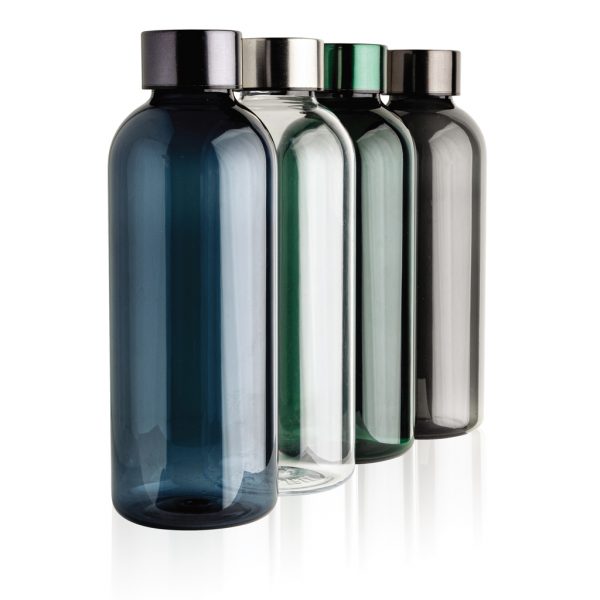 Leakproof water bottle with metallic lid P433.445