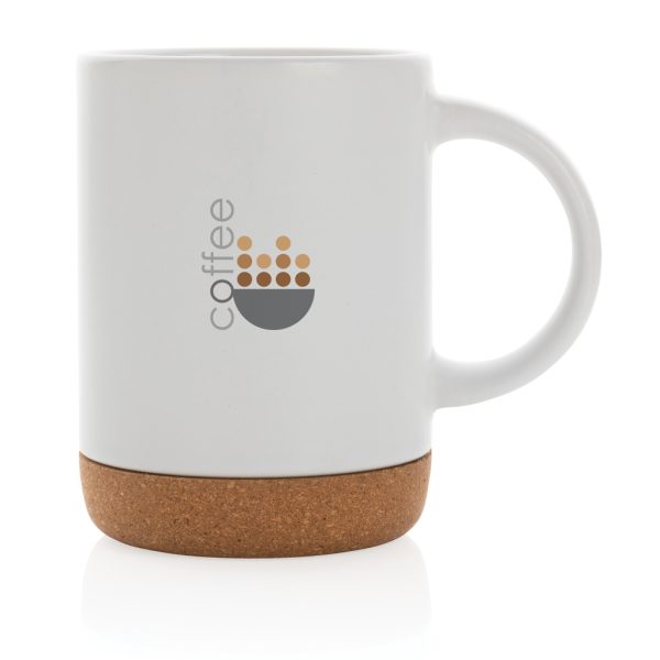 Ceramic mug with cork base P434.083