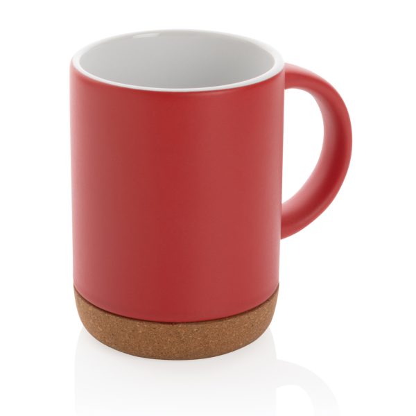 Ceramic mug with cork base P434.084