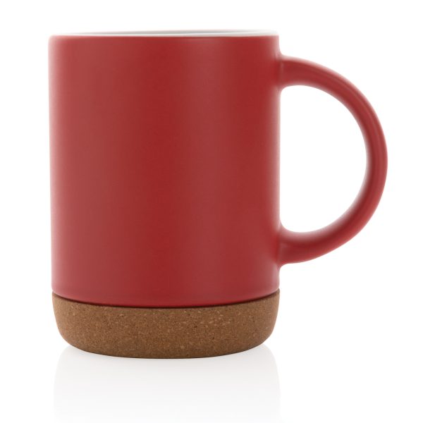 Ceramic mug with cork base P434.084