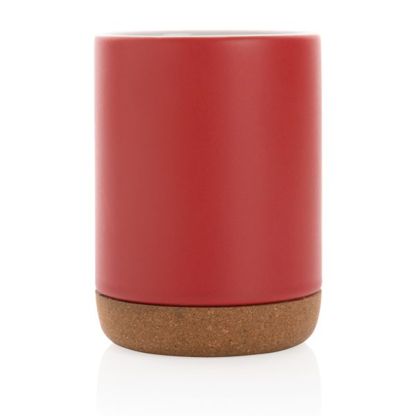 Ceramic mug with cork base P434.084