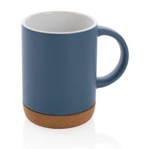 Ceramic mug with cork base P434.085