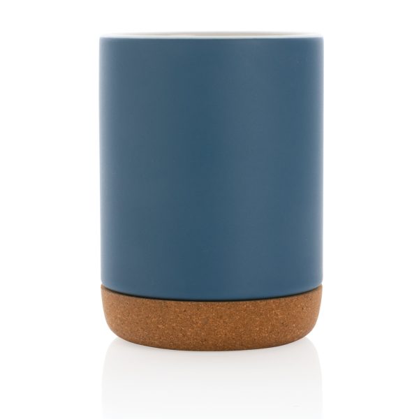 Ceramic mug with cork base P434.085