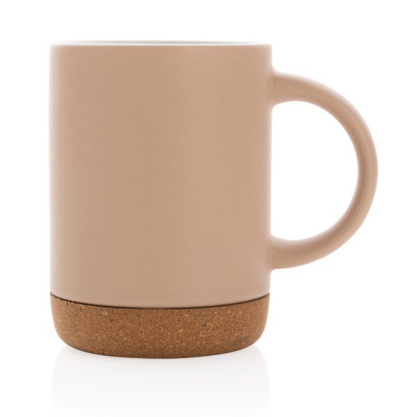 Ceramic mug with cork base P434.088