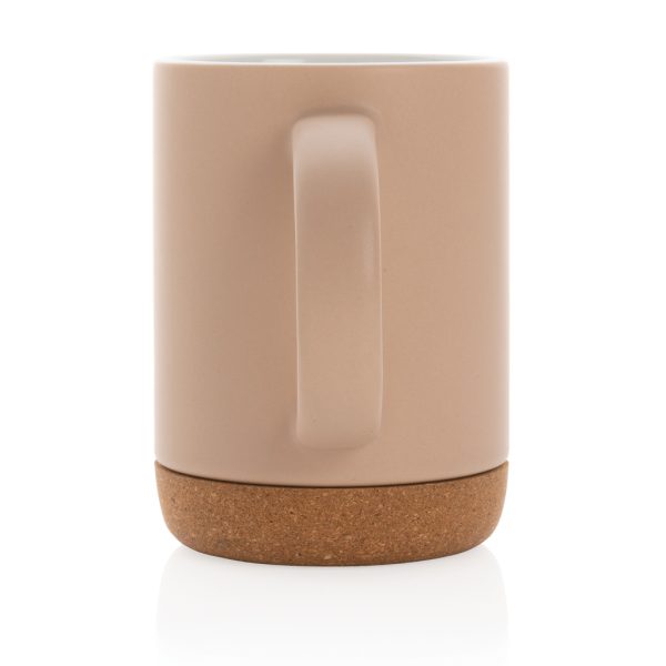 Ceramic mug with cork base P434.088