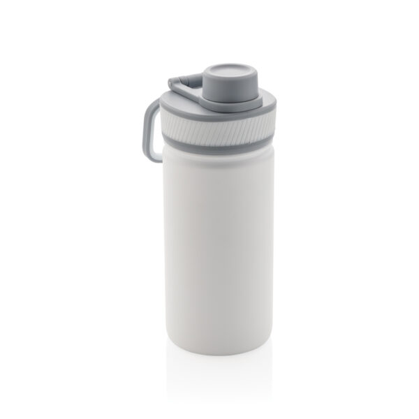 Vacuum stainless steel bottle with sports lid 550ml P436.193