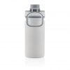 Vacuum stainless steel bottle with sports lid 550ml P436.193