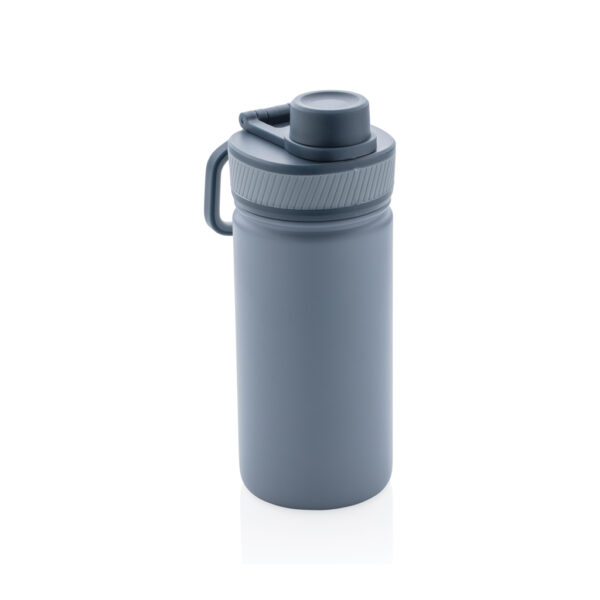 Vacuum stainless steel bottle with sports lid 550ml P436.195