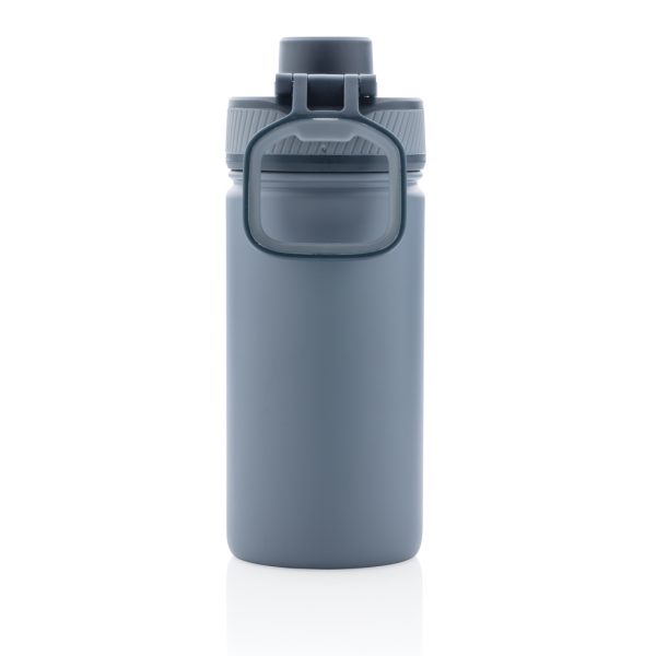 Vacuum stainless steel bottle with sports lid 550ml P436.195