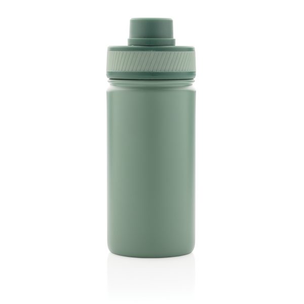 Vacuum stainless steel bottle with sports lid 550ml P436.197