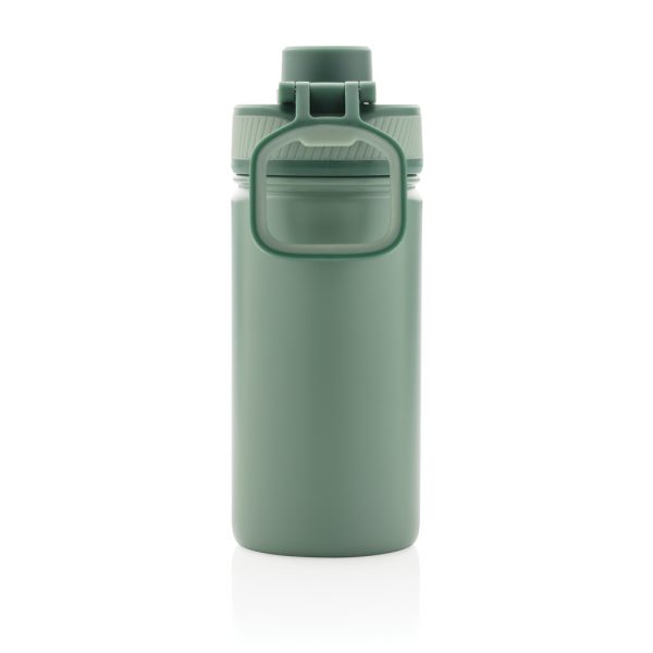 Vacuum stainless steel bottle with sports lid 550ml P436.197