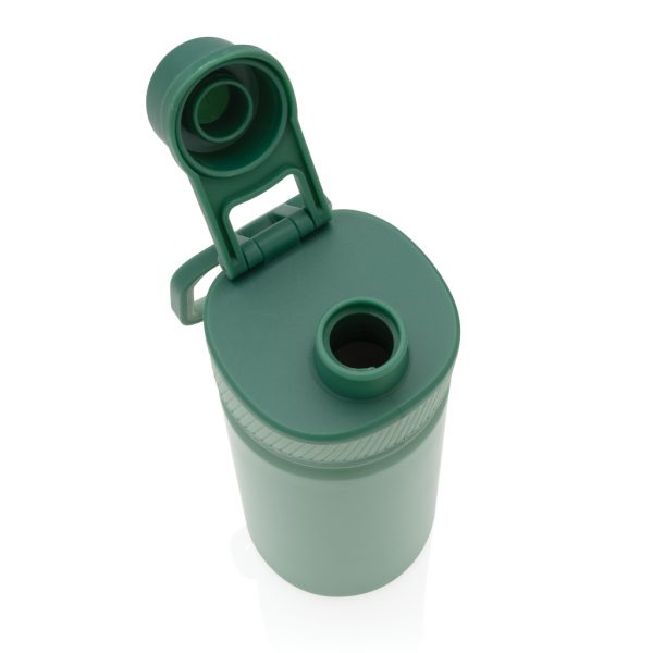 Vacuum stainless steel bottle with sports lid 550ml P436.197