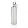 XL aluminium waterbottle with carabiner P436.242