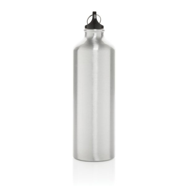 XL aluminium waterbottle with carabiner P436.242