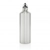 XL aluminium waterbottle with carabiner P436.242