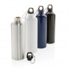 XL aluminium waterbottle with carabiner P436.242