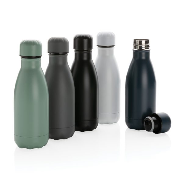 Solid colour vacuum stainless steel bottle 260ml P436.961