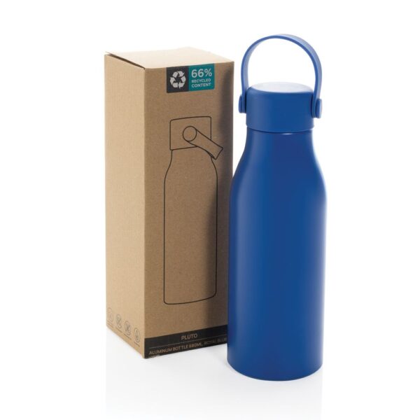 Pluto RCS Certified recycled aluminium bottle 680ml P437.0405