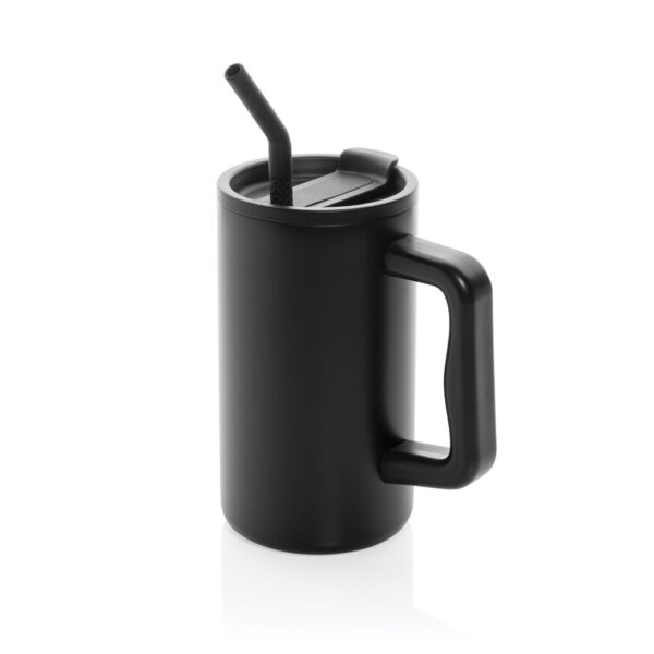 Cube RCS certified recycled steel mug 800ml P437.3101