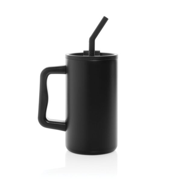 Cube RCS certified recycled steel mug 800ml P437.3101