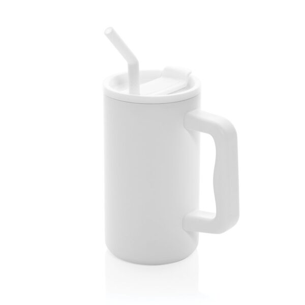 Cube RCS certified recycled steel mug 800ml P437.3103