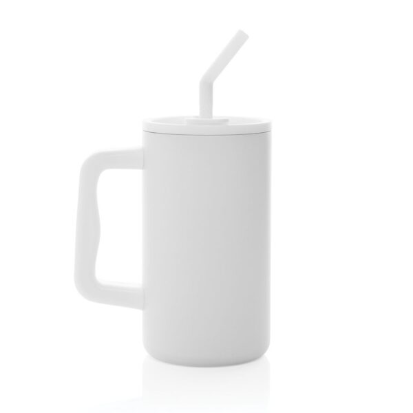 Cube RCS certified recycled steel mug 800ml P437.3103